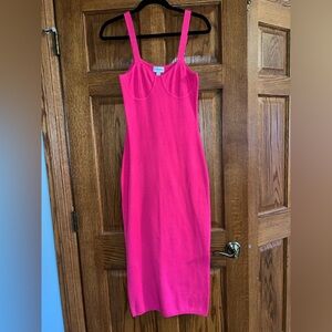 The Drop Pink Sleeveless Bodycon Dress